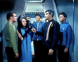 Sarek arrives on Enterprise