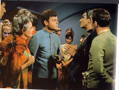 Sarek at Reception